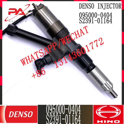 DENSO Diesel Common rail Injector 095000-0404 for HINO S2391-01164