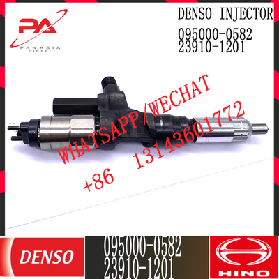 DENSO Diesel Common rail Injector 095000-0582 for HINO 23910-1201