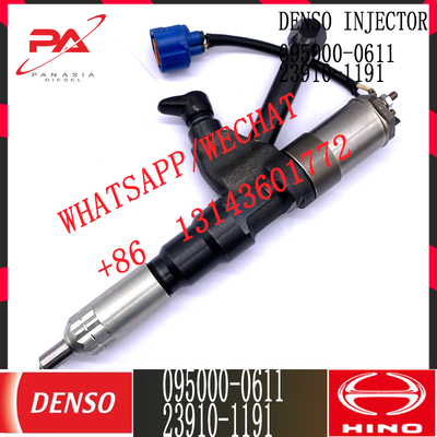 DENSO Diesel Common rail Injector 095000-0611 for HINO 23910-1191