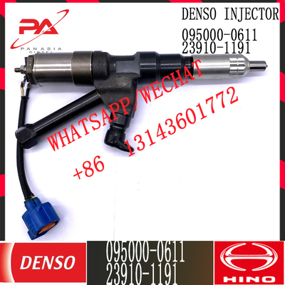 DENSO Diesel Common rail Injector 095000-0611 for HINO 23910-1191