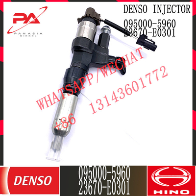 DENSO Diesel Common rail Injector 095000-5960 for HINO 23670-E0301