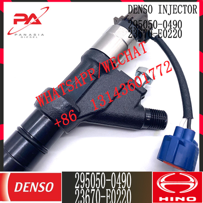 23670-E0220 DENSO Diesel Common Rail Injector 295050-0490 For HINO