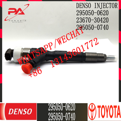 DENSO Diesel Common Rail Injector 295050-0620 295050-0740  For TOYOTA 23670-30420
