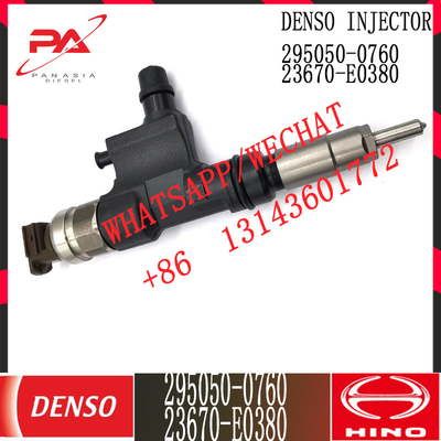 295050-0760 DENSO Diesel Common Rail Injector For HINO 23670-E0380