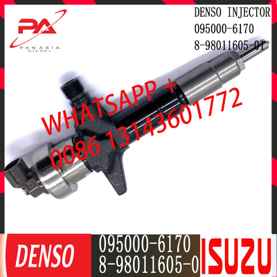 DENSO Common Rail Fuel Injector 095000-6170 For Engine ISUZU 4JJ1 8-98055863-0