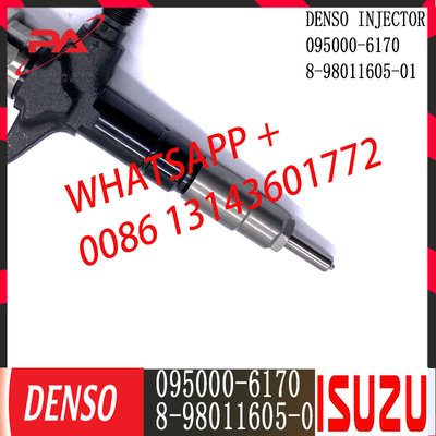 DENSO Common Rail Fuel Injector 095000-6170 For Engine ISUZU 4JJ1 8-98055863-0