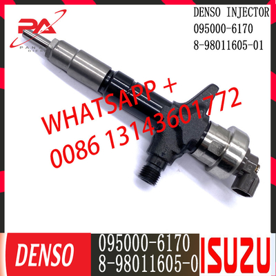 DENSO Common Rail Fuel Injector 095000-6170 For Engine ISUZU 4JJ1 8-98055863-0