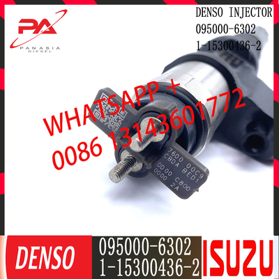 DENSO Diesel Common Rail Injector 095000-6302 For ISUZU 1-15300436-2