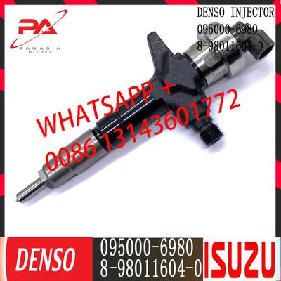 DENSO Diesel Common Rail Injector 095000-6980 For ISUZU 8-98011604-0