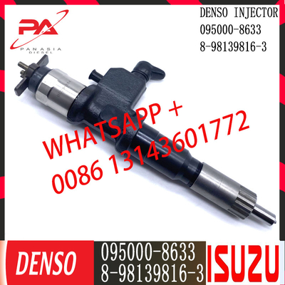 Denso Diesel Engine Common Rail Injector 095000-8633 For Isuzu 8-98139816-3