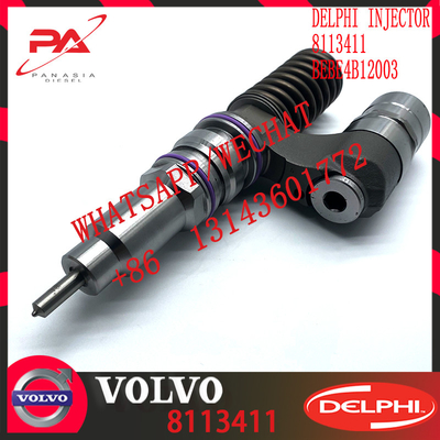 Diesel Engine Fuel injector  8113411  BEBE4B12003 A1  for  V-O-L-V  D12 3039 US 465 SPEC 345-385 HP