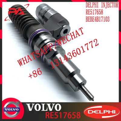 Diesel Engine Fuel injector RE517658 BEBE4B17103 A3  for  V-O-L-V 6125 TIER 2 -OH - HIGH POWER