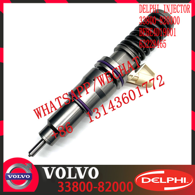 Diesel Engine Fuel injector 63229465 33800-82000 BEBE4D19001 E3.18 for HYUNDAI 12L HIGH POWER