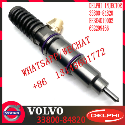 Diesel Engine Fuel injector 63229466 33800-84820 BEBE4D19002 E3.18 for HYUNDAI 12L HIGH POWER