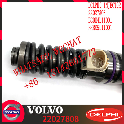 22027808 Common Rail Diesel Fuel Injector Assy 22027808 BEBE4L11001 BEBE5L11001  E3.5 for VOVLO MD13 US13