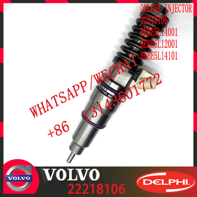 Common Rail Diesel Fuel Injector Assy 22218106 BEBE5L14001 BEBE5L12001 BEBE5L14101 22027810   E3.5 for VOVLO MD16 US14