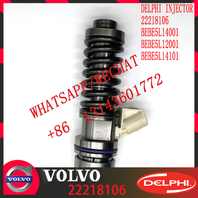 Common Rail Diesel Fuel Injector Assy 22218106 BEBE5L14001 BEBE5L12001 BEBE5L14101 22027810   E3.5 for VOVLO MD16 US14