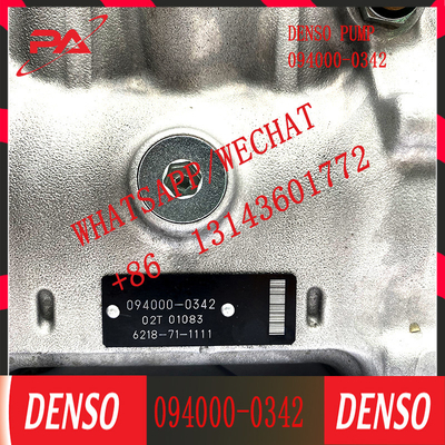 SAA6D140E-3 Fuel Injection pump 094000-0342 6218-71-1111 For komatsu D275A PC650-8 PC750  high pressure pump 094000-0342