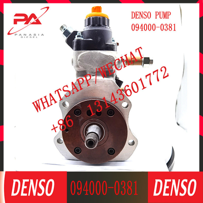 Common Rail Fuel Pump 094000-0381 For KOMATSU SAA6D125E-3/3A/3B3G Engine PC450-7 6156-71-1110