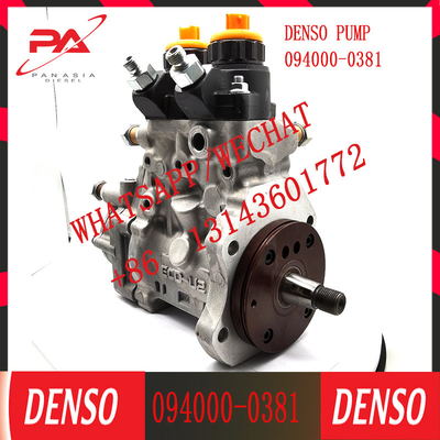 Common Rail Fuel Pump 094000-0381 For KOMATSU SAA6D125E-3/3A/3B3G Engine PC450-7 6156-71-1110