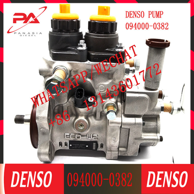 Common rail fuel pump Golden Vidar RENEW Diesel Injection Fuel Pump 094000-0382 For KOMATSU SAA6D125E-3 6156-71-1111