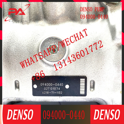 common rail diesel fuel injection pump 6218-71-1132 094000-0440 For Komatsu SAA6D140E-3