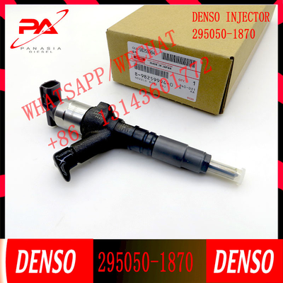 Genuine common rail fuel injector 8982599940 295050-1870 4jh1 engine diesel fuel injector for ISUZU 4JH1 8-8259994-0