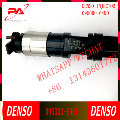 Common Rail Injector 095000-6490 For Denso  Cargo Truck Excavator