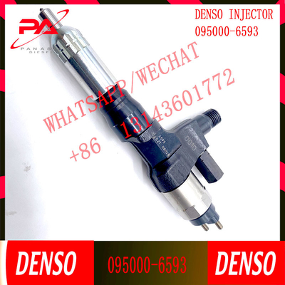 Electric Fuel Injector 095000-6593 For Hino J08e Engine 23670-E0010