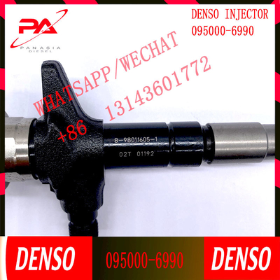 Common rail injector 8-98011605-0 095000-6990 095000-6170 diesel injector for Isuzu D MAX 2.5D 4JK1-TC injector 095000-6