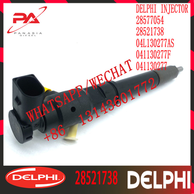 28521738 DELPHI Diesel Fuel Injector 28577054 04L130277AS 041130277F 041130277 For SKOOA