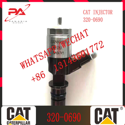Excavator Diesel Fuel Injector 2645A749 320-0690 For C-A-T 323D C6.6 Engine