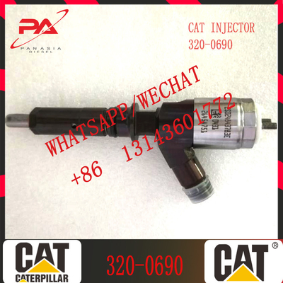 Excavator Diesel Fuel Injector 2645A749 320-0690 For C-A-T 323D C6.6 Engine