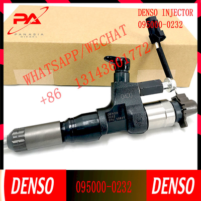 Common rail injector 095000-0232 095000-0231 095000-0233 23670-E0400 295050-0230 for HINO J08E