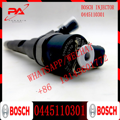 High quality long warranty original new injector 0445110301 Common Rail Fuel Diesel Injector For VM Motori 15062054F