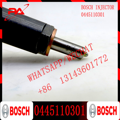 High quality long warranty original new injector 0445110301 Common Rail Fuel Diesel Injector For VM Motori 15062054F