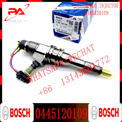 Genuine Diesel Common Rail Fuel Injector 0445120109, 0445120467, 107755-0380 for FUSO 6M70 ME358536, ME357728