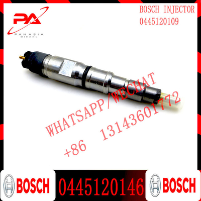 New Diesel Fuel Injector Common Rail Injector Assembly 0445120146 65.10401-7006 65104017006 For DOOSAN DV11 EURO4 Engine