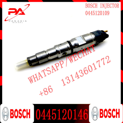 New Diesel Fuel Injector Common Rail Injector Assembly 0445120146 65.10401-7006 65104017006 For DOOSAN DV11 EURO4 Engine