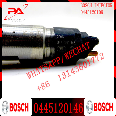 New Diesel Fuel Injector Common Rail Injector Assembly 0445120146 65.10401-7006 65104017006 For DOOSAN DV11 EURO4 Engine