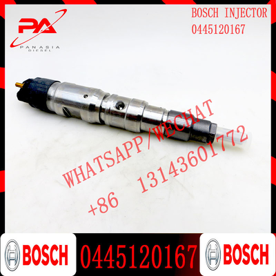 0445120167 Hot selling nozzle assembly common rail fuel injector 0445120167 for diesel engine