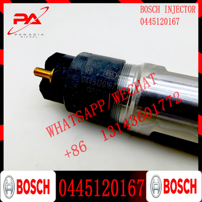 0445120167 Hot selling nozzle assembly common rail fuel injector 0445120167 for diesel engine