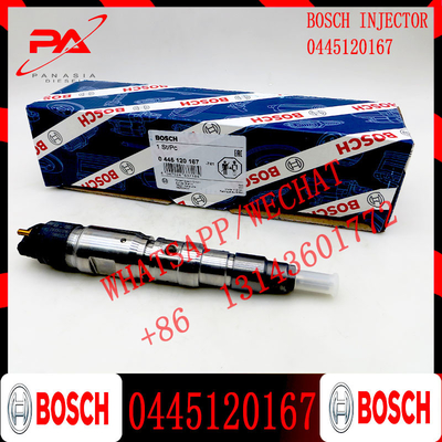 0445120167 Hot selling nozzle assembly common rail fuel injector 0445120167 for diesel engine