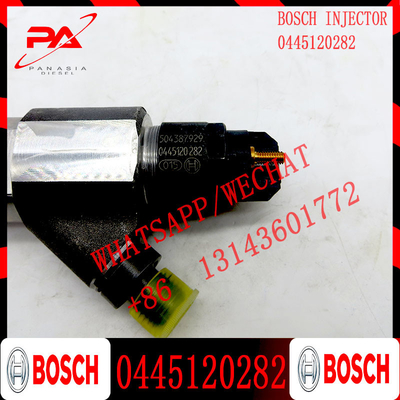Genuine Original New Injector 0445120282 504387929 5043879290 5043879929 Common Rail Fuel Diesel Injector for  Fiat