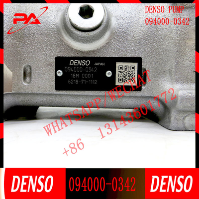 Construction machinery parts China supplier engine fuel injection pump 6218-71-1111 094000-0342 for excavator PC650 saa6