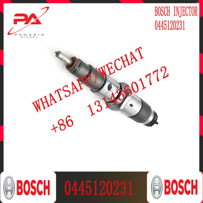 Common Rail Diesel Fuel Injector 0445120059 0445120231 For Cummins Komatsu