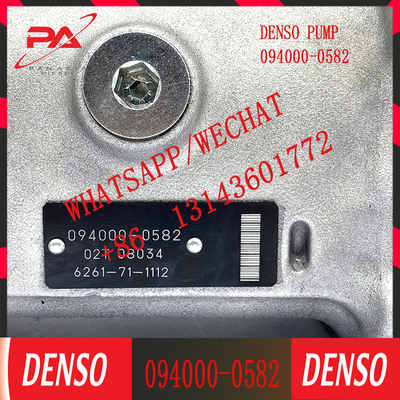 Excavator Fuel Injection Pump PC650-8 PC600-8 PC800-8 PC850-8 6261-71-1111 094000-0582