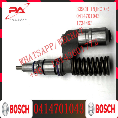 1734493 Common Rail Diesel Fuel Pump Injector 0414701092 0414701043