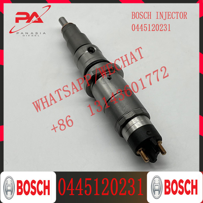 Excavator Parts Diesel Fuel Injectors For Komatsu PC210-8 PC200-8 6754-11-3011 0445120231