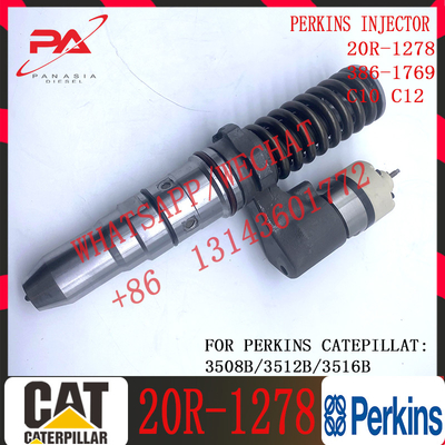 Diesel engine injector 386-1769 20R-1278 for 3512C 3516B 3516C generator engine injector for generator set Industrial En